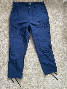 CQR Navy Blue BDU Pants Medium-Regular